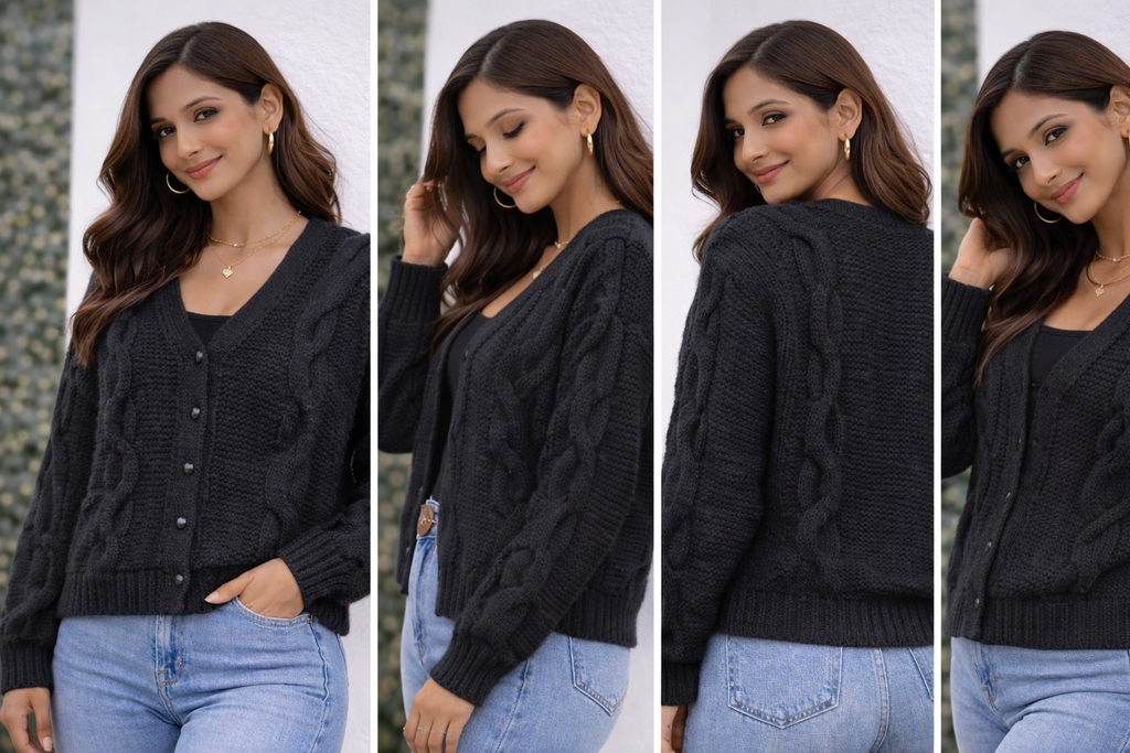 Cardigan Black