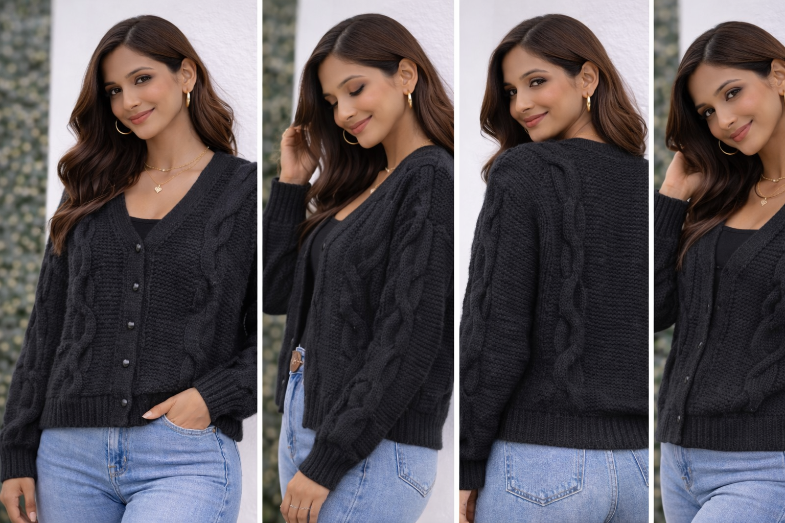 Cardigan Black