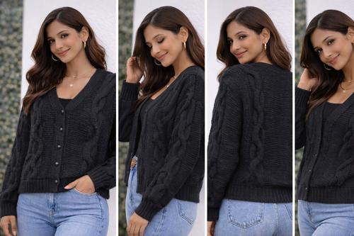 Cardigan Black